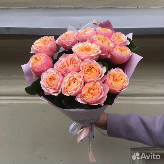 Цветы розы букет