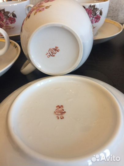 Чашка с блюдцем СССР