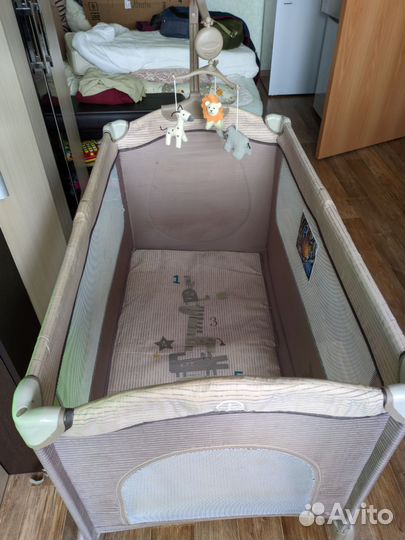 Детская кровать манеж