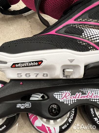 Коньки роликовые раздвиижные Rollerblade