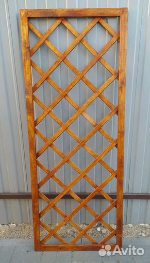 Шпалера деревянная. Решетка для растений