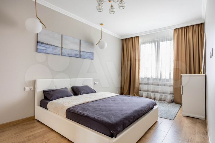 2-к. квартира, 60,8 м², 6/10 эт.