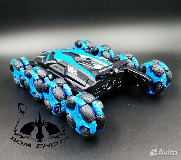 Lazer машинка перевертыш с дымом 8 колес
