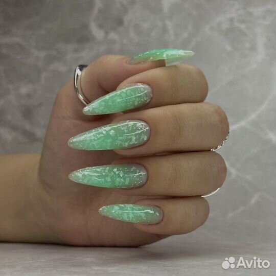 Наращивание ногтей маникюр