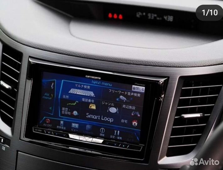 Рамка для магнитолы subaru