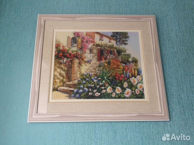 Картина вышитая крестом