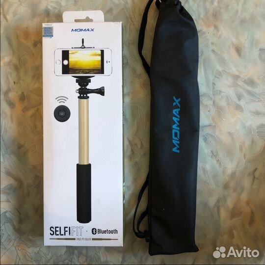 Селфипалка, монопод momax, Bluetooth
