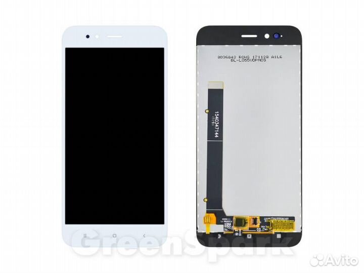Дисплей для Xiaomi Mi A1/Mi 5X +тач белый copy