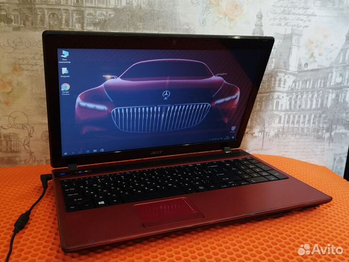 Красная Лава Acer (15'6/4GB/RaD7470/320GB)