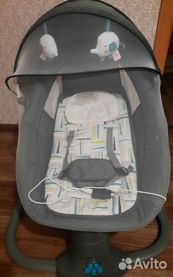 Детские качели шезлонг