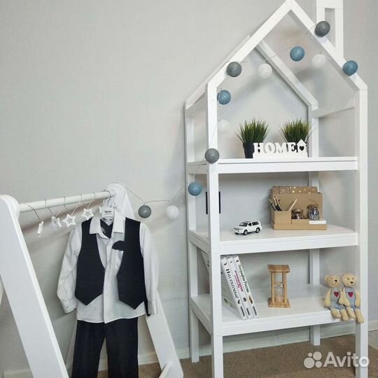 Стеллаж домик