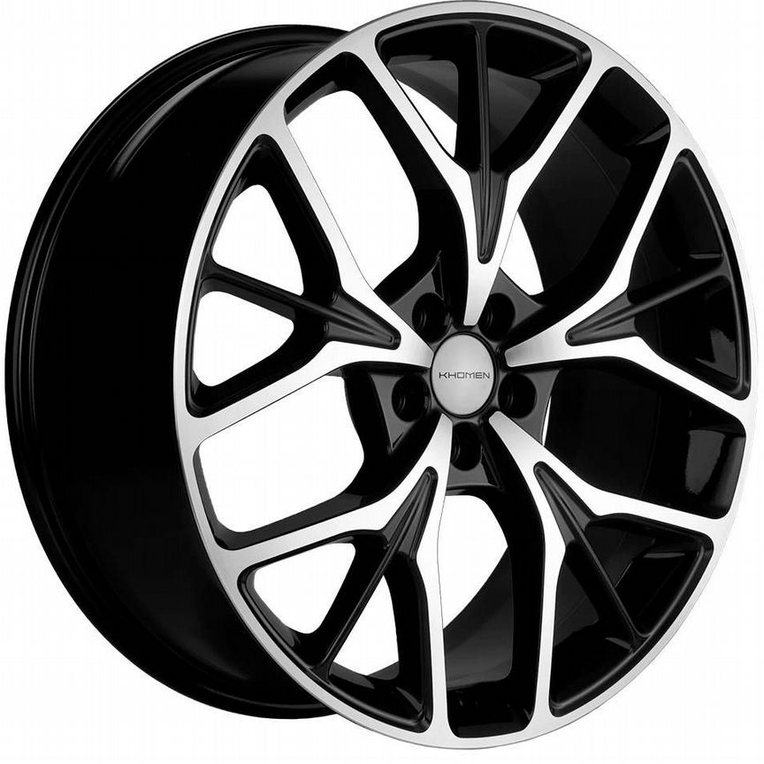 Диски Khomen KHW2012 8x20 5x108 ET47 D60.1 Black-FP