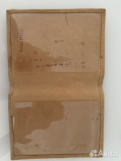 Обложка для документов miu miu оригинал