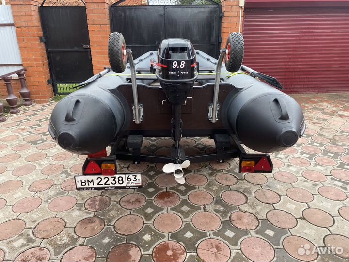 Продам лодку + мотор + прицеп