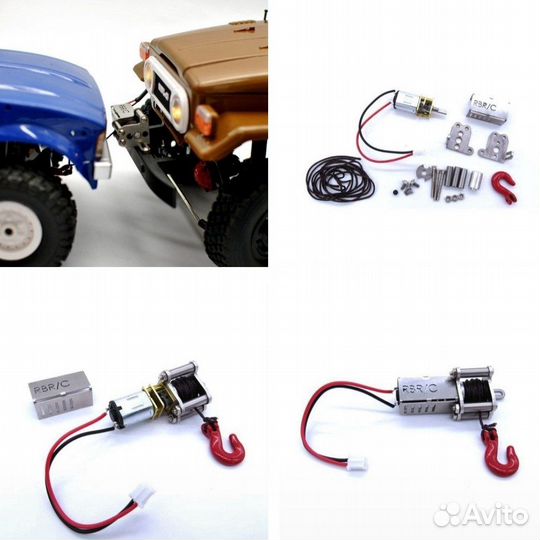 WPL лебедка бампер перемычка кронштейн клыки