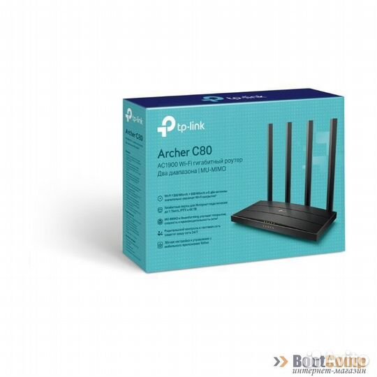 Маршрутизатор TP-link archer C80 AC1900