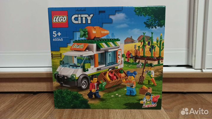Lego 60345 - Фургон для фермерского рынка (новый)