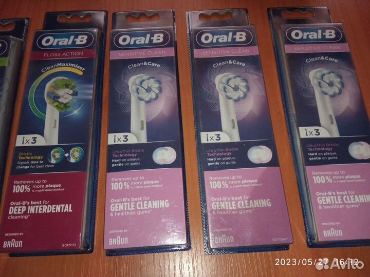 Насадки для зубной щетки Oral-B