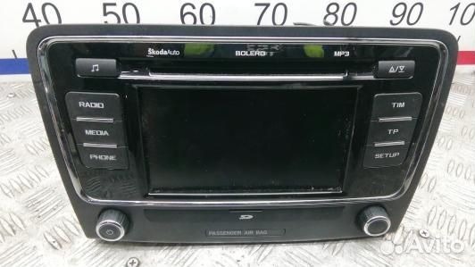 Магнитола skoda superb 2 (KDN30I401)