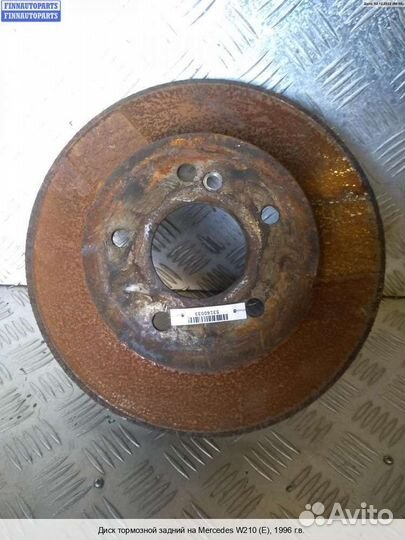 Диск тормозной зад Mercedes-Benz E (W210), 1996
