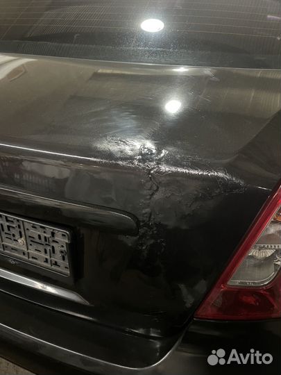 Крышка багажника на chevrolet lacetti седан