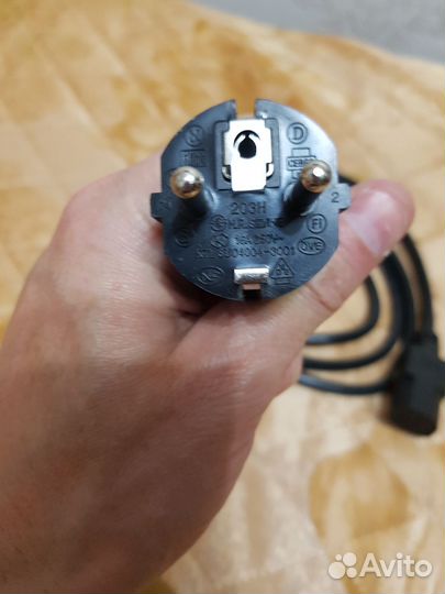 Кабель питания новый kema keur cebec H05VV-F