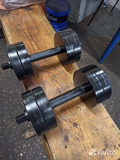 Гантели разборные