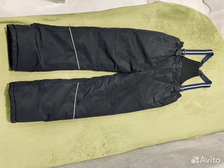 Горнолыжные зимние брюки на мальчика 140-146