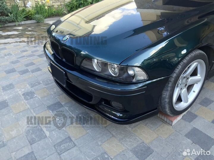 Сплиттер переднего бампер М Bmw E39 Узкий