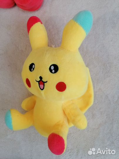 Мягкие игрушки Симбочка, Лисичка, рюкзаки