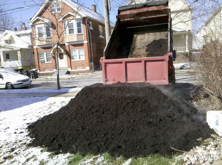 Отсев Чернозём Песок Щебень