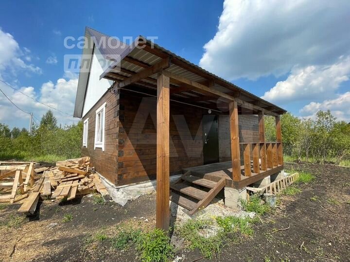 Дом 100 м² на участке 7,5 сот.