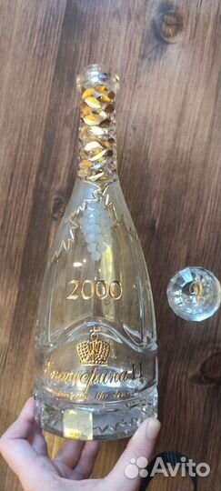 Хрустальный кувшин с крышкой