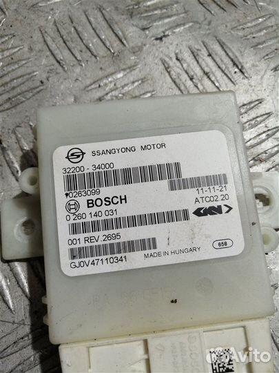 Электронный блок Ssangyong Actyon New CK D20T-011