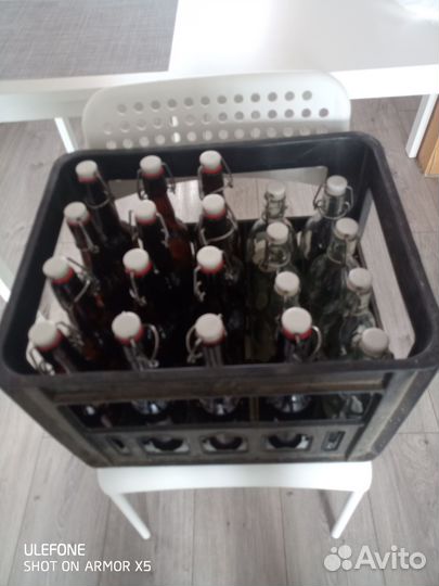 Бутылка с бугельной пробкой 0.5 л