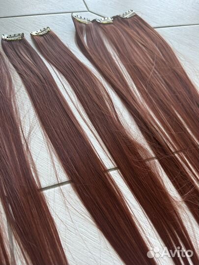 Тресы на заколках