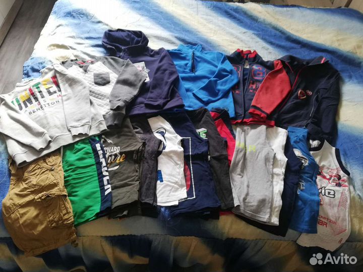 Вещи пакетом на мальчика р. 140