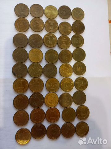 Юбилейные монеты 10 рублей