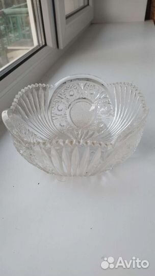 Хрустальная ваза