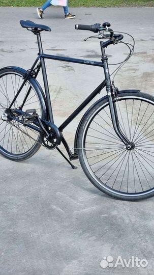 Creme Caferacer 3-speed на узловой раме cromo