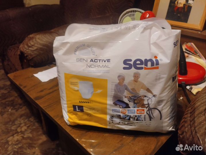 Подгузники для взрослых seni размер l
