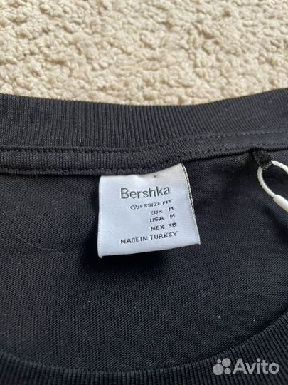 Футболка оверсайз мужская bershka