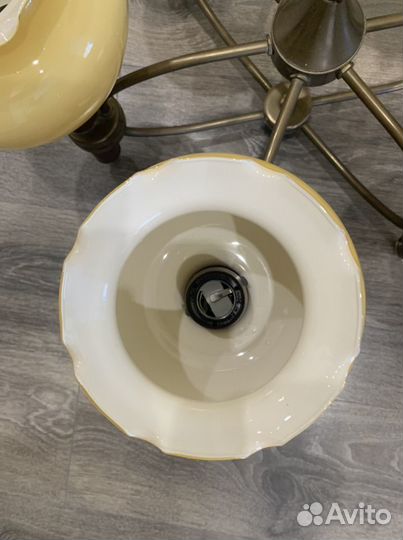 Люстра потолочная бу