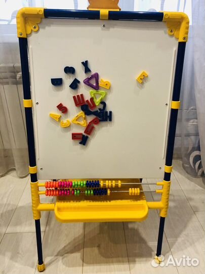 Мольберт детский двухсторонний