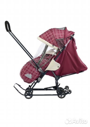 Новые санки коляска Ника
