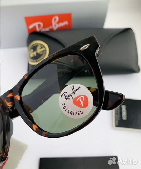 Очки ray ban wayfarer поляризационные Polaroid