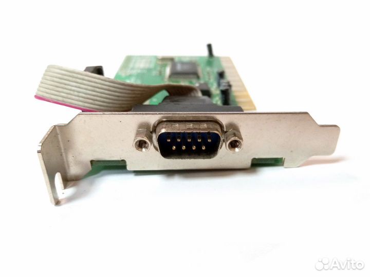 Контроллер низкопрофильный COM PCI