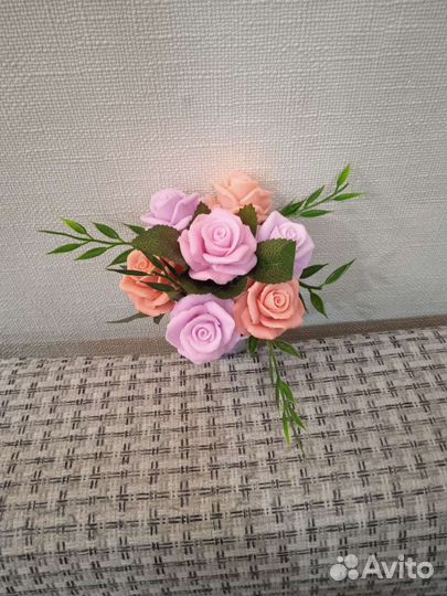 Букет из мыла