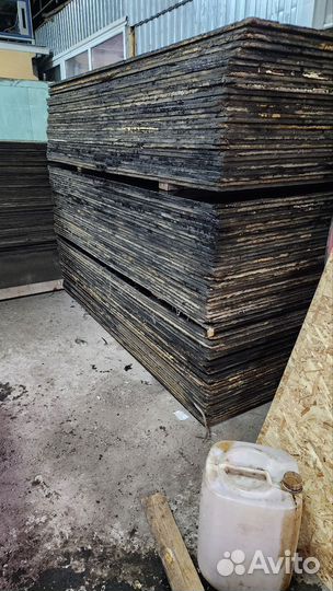 Ламинированная фанера бу