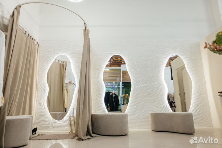 Зеркало любой формы с подсветкой